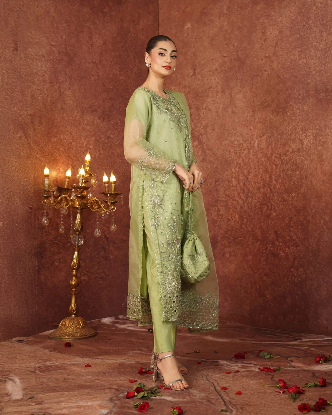 Semi Pure Tissue 3PC | 4117 Sha Posh Textile