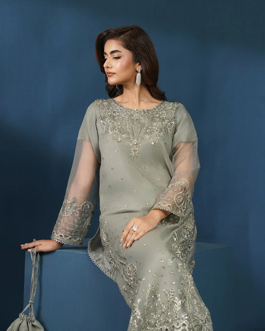 Semi Pure Tissue 3PC | 4117 Sha Posh Textile