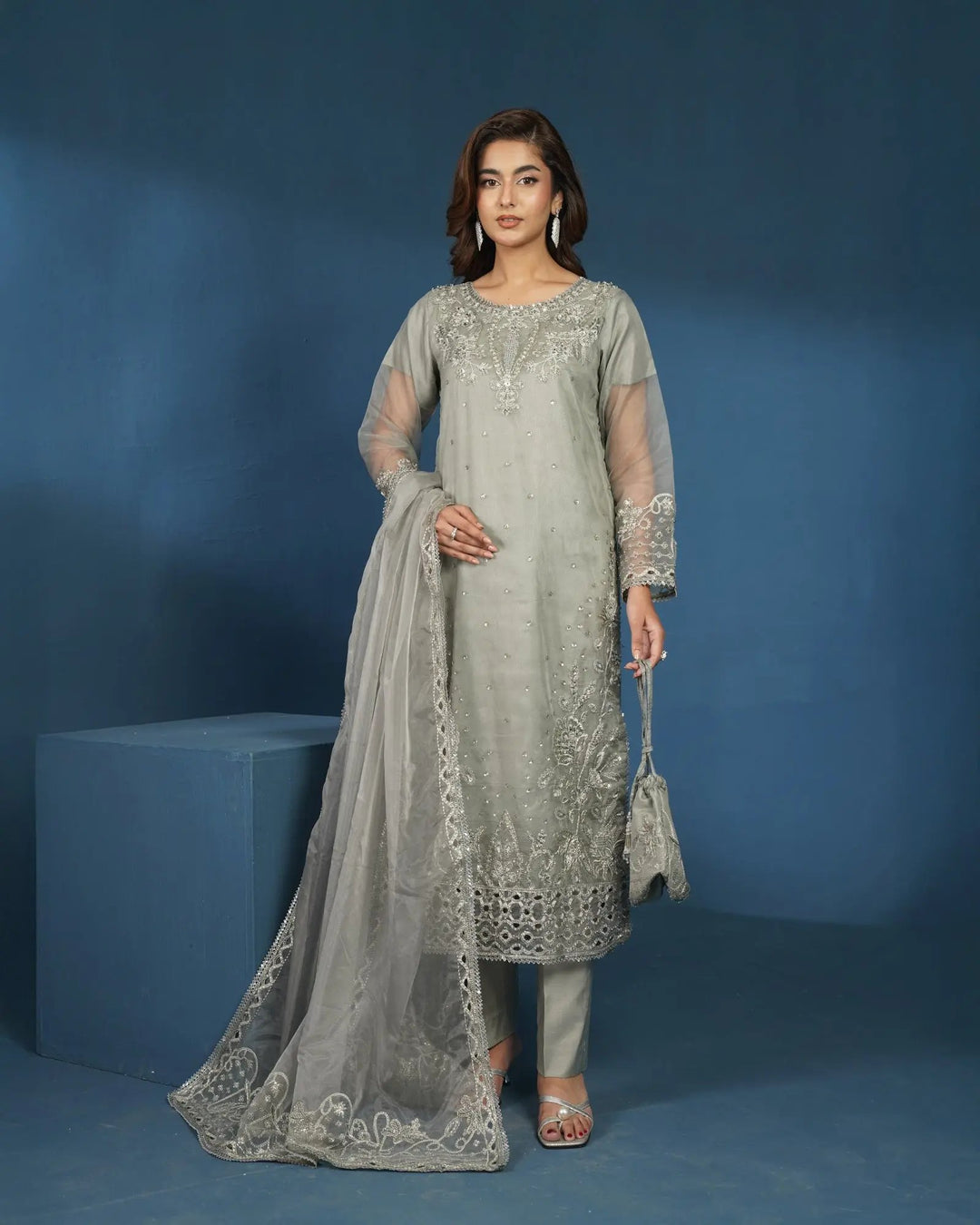 Semi Pure Tissue 3PC | 4117 Sha Posh Textile