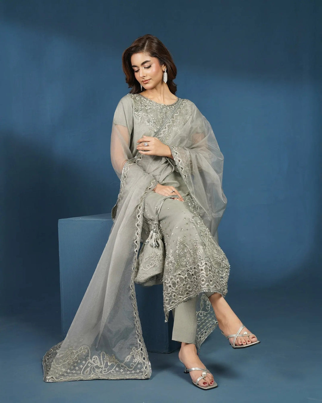 Semi Pure Tissue 3PC | 4117 Sha Posh Textile