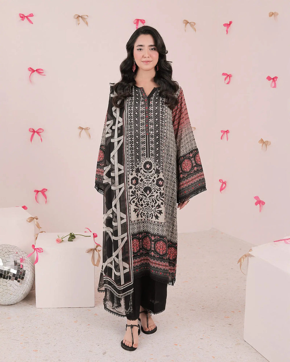Shine Raw Silk 3PC | 16266 Sha Posh Textile