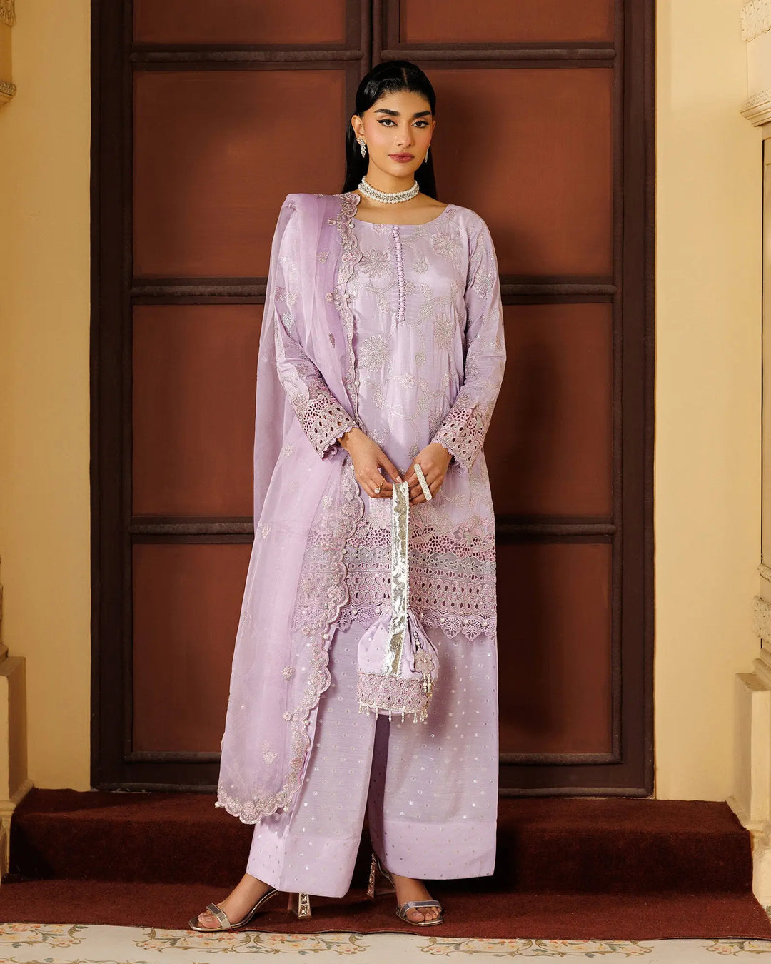 Shine Raw Silk 3PC | 440 Sha Posh Textile
