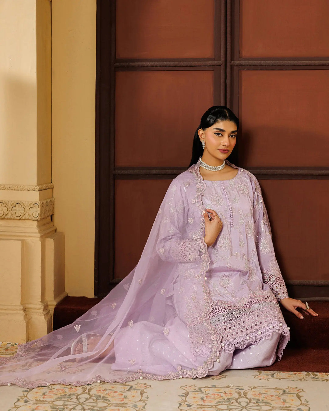 Shine Raw Silk 3PC | 440 Sha Posh Textile