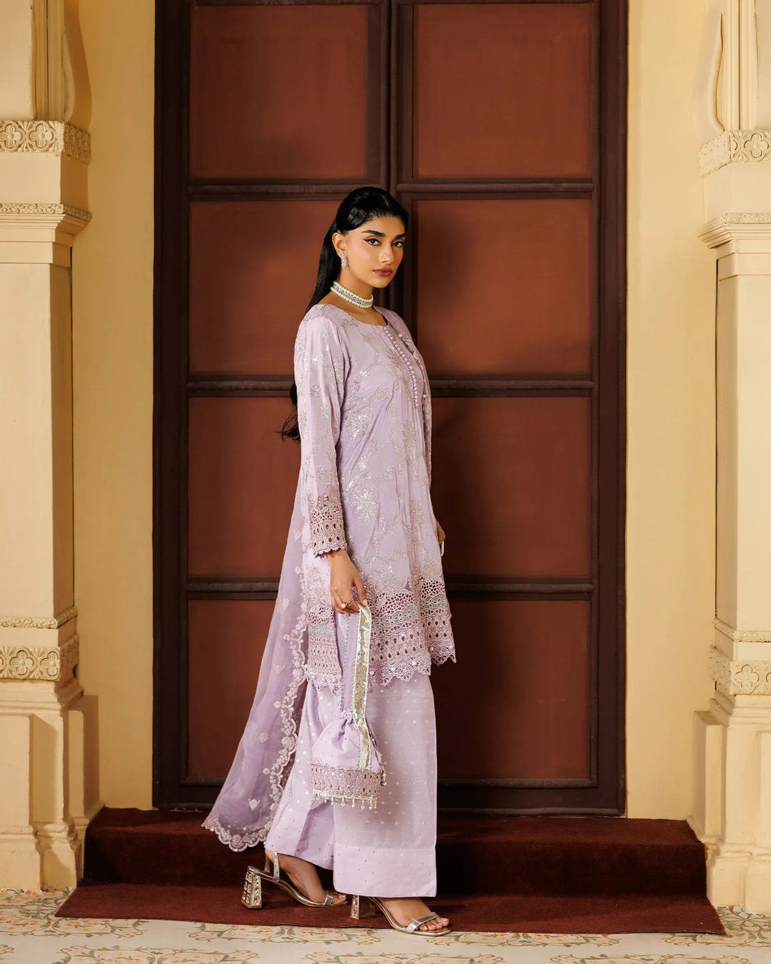 Shine Raw Silk 3PC | 440 Sha Posh Textile