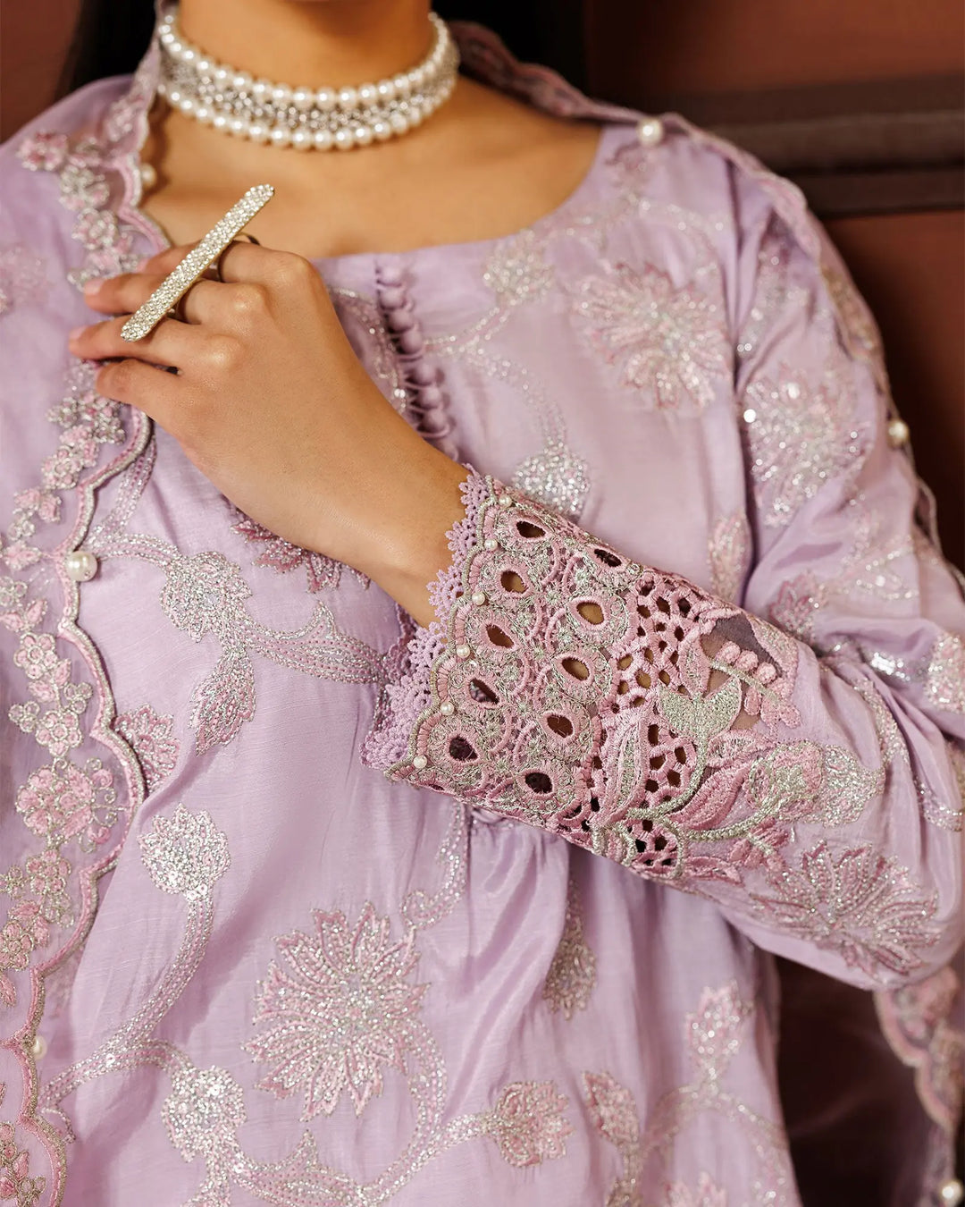 Shine Raw Silk 3PC | 440 Sha Posh Textile