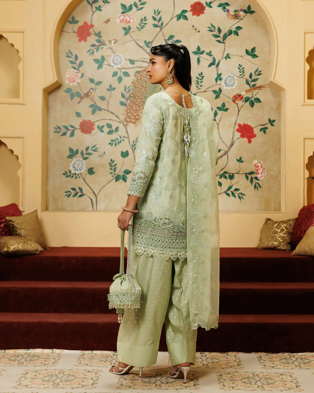 Shine Raw Silk 3PC | 440 Sha Posh Textile