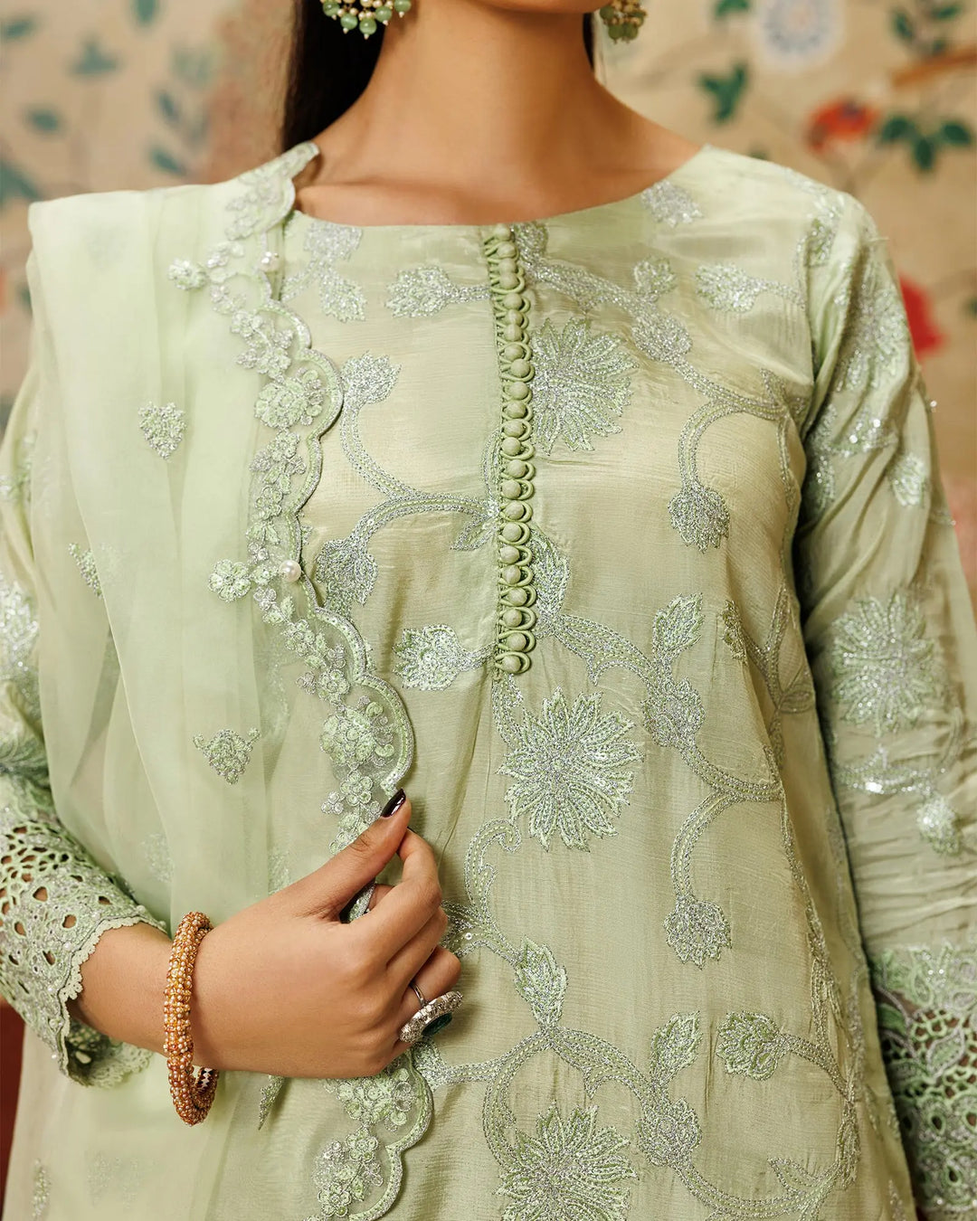 Shine Raw Silk 3PC | 440 Sha Posh Textile