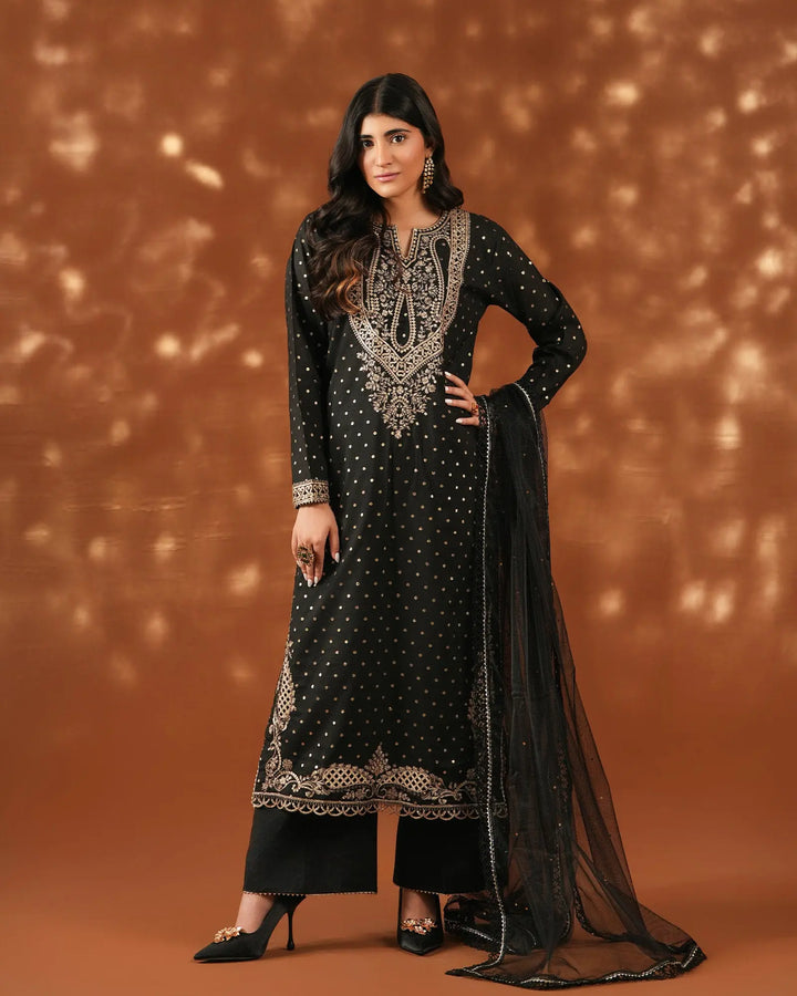Staple Bindi Jall 3PC | 1156 Sha Posh Textile