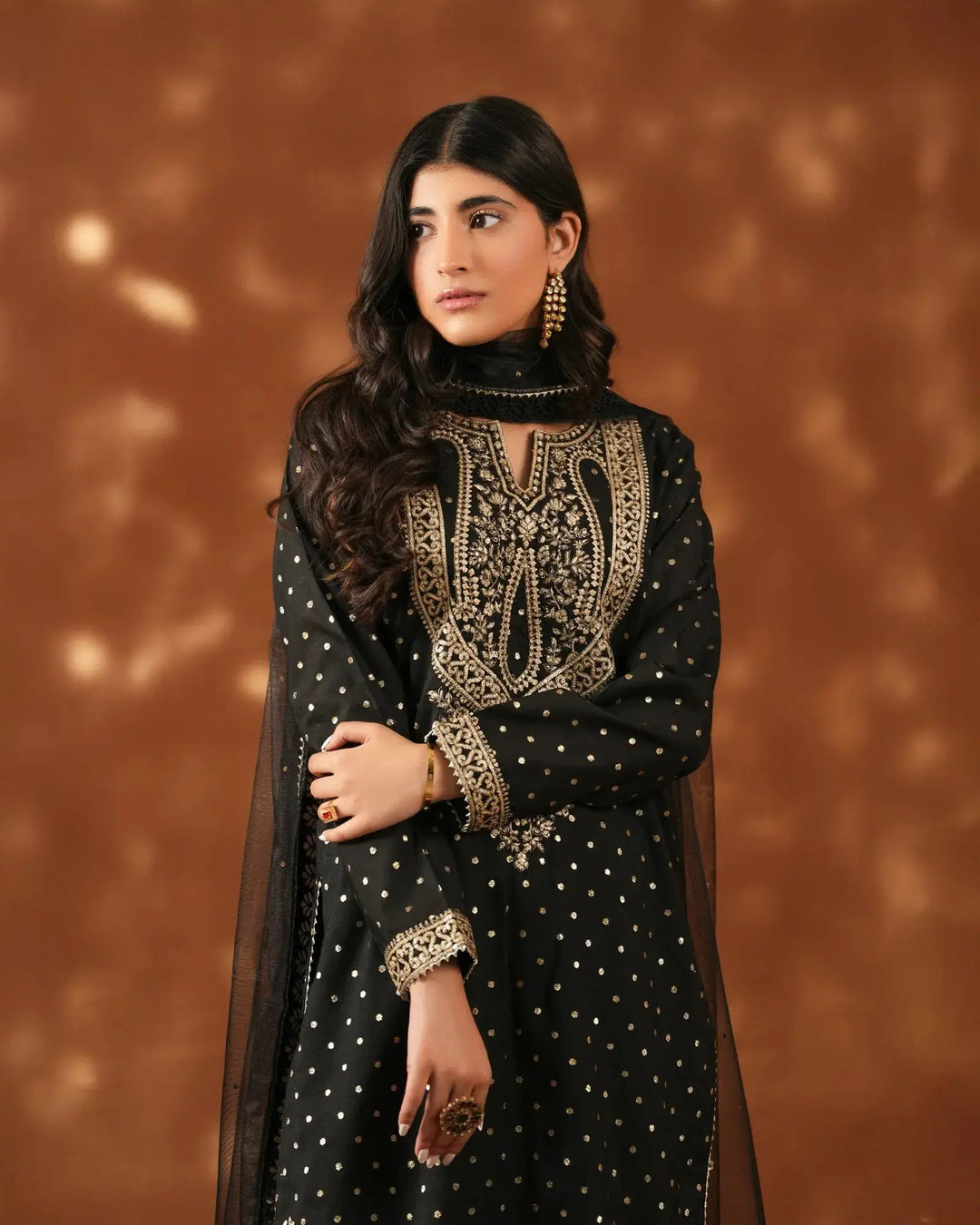 Staple Bindi Jall 3PC | 1156 Sha Posh Textile