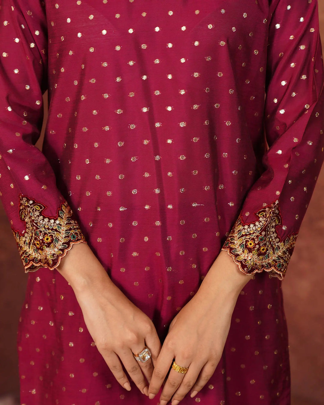 Staple Bindi Jall 3PC | 1191 Sha Posh Textile