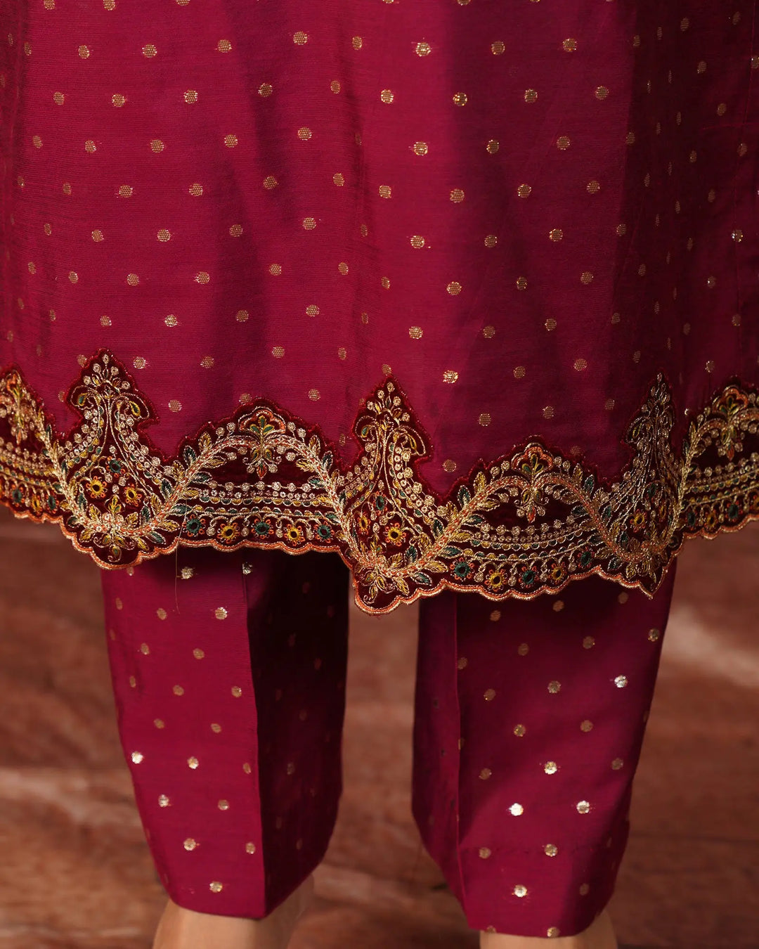 Staple Bindi Jall 3PC | 1191 Sha Posh Textile