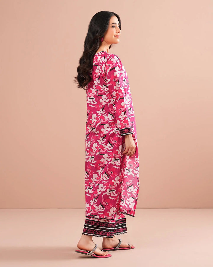 Unstitched Cambric Cotton | UNFF0130 Sha Posh Textile