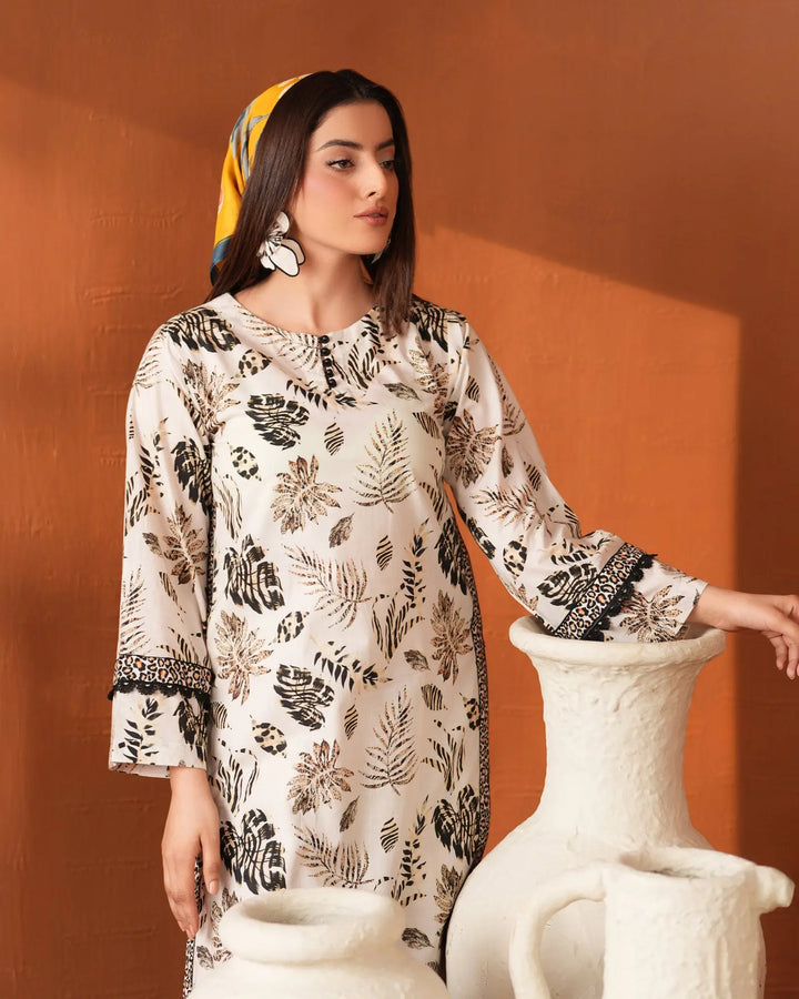 Unstitched Cambric Cotton | UNFF0131 Sha Posh Textile