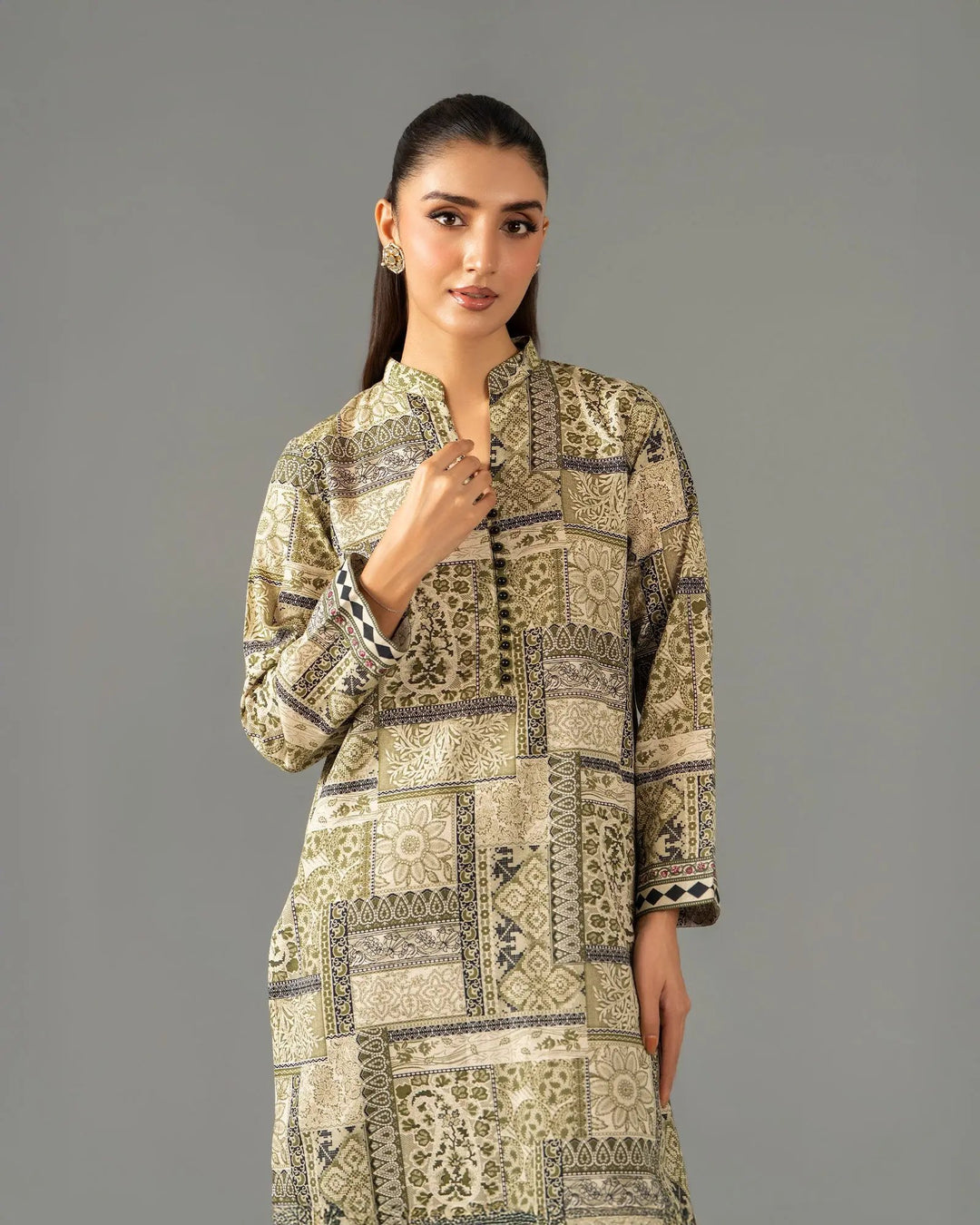 Unstitched Khaddar 2PC | UNFF206 Sha Posh Textile