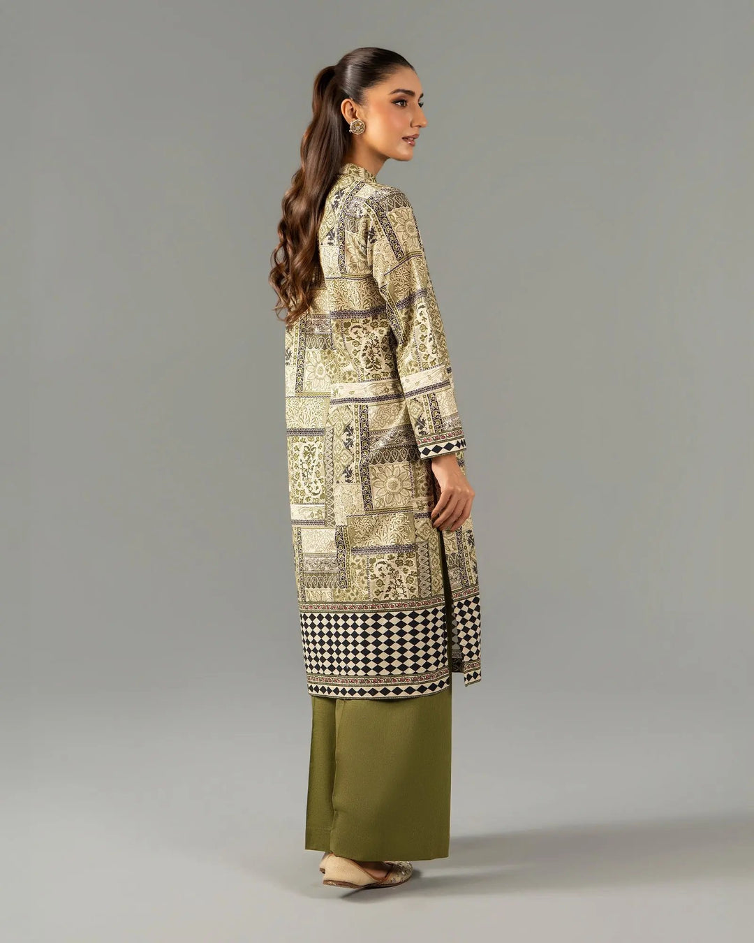 Unstitched Khaddar 2PC | UNFF206 Sha Posh Textile