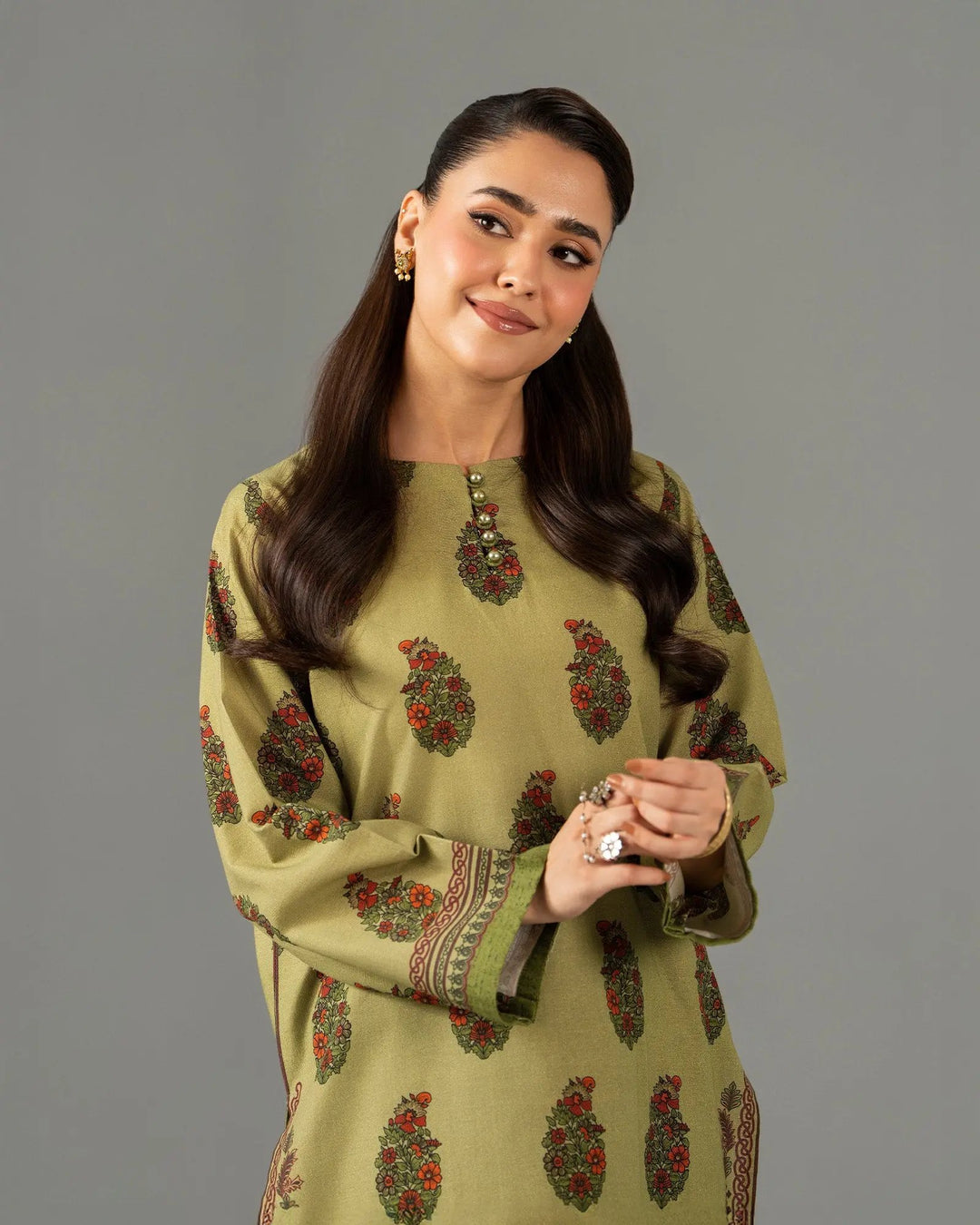 Unstitched Khaddar 2PC | UNFF225 Sha Posh Textile