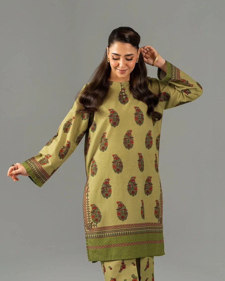 Unstitched Khaddar 2PC | UNFF225 Sha Posh Textile