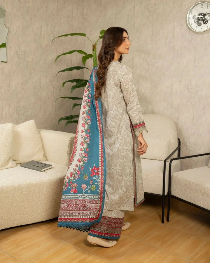 Unstitched Khaddar | UNFF211 Sha Posh Textile