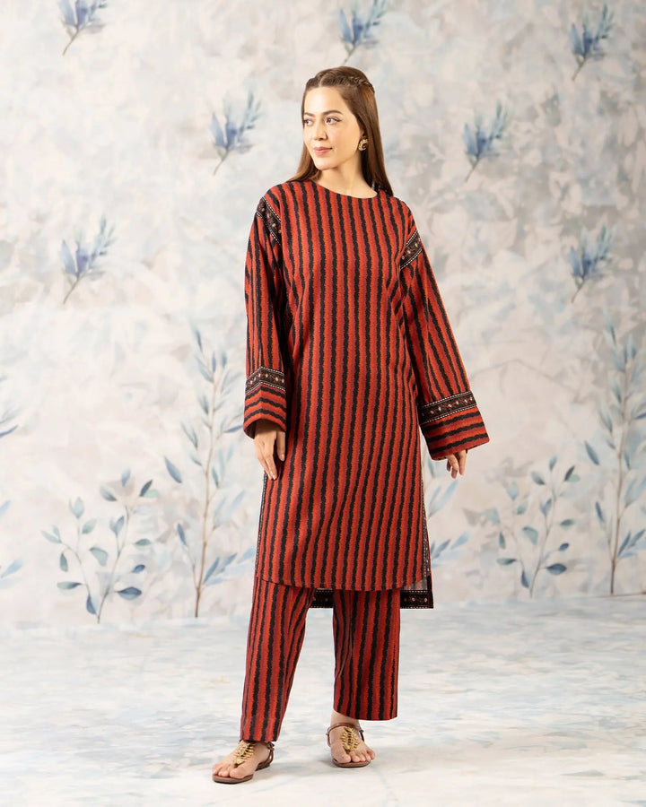 Unstitched Khaddar | UNFF217 Sha Posh Textile