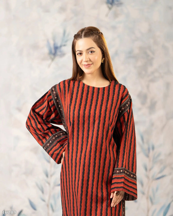 Unstitched Khaddar | UNFF217 Sha Posh Textile