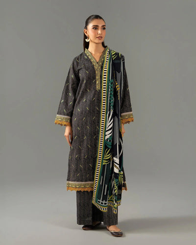Unstitched Khaddar | UNFF218 Sha Posh Textile