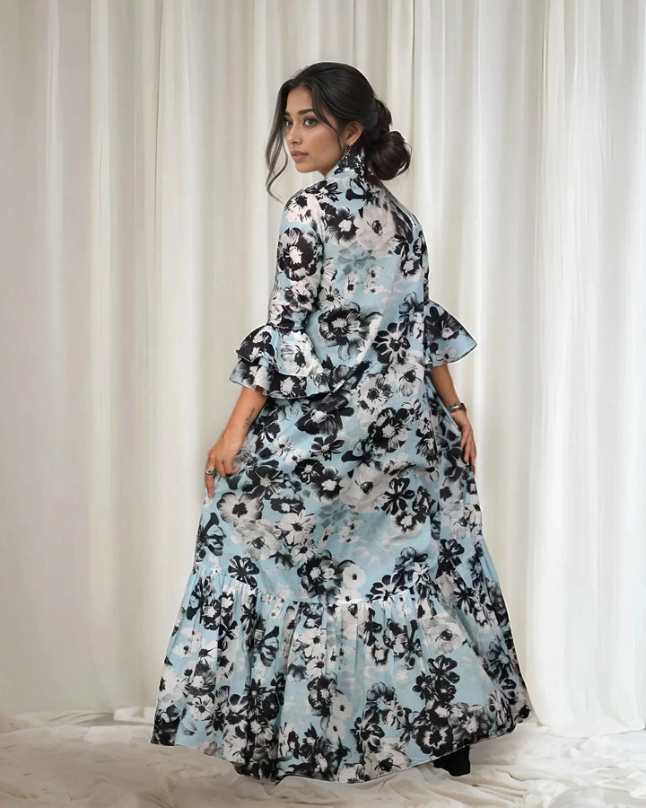 Unstitched Lawn | UNFF0122 - Sha Posh Textile