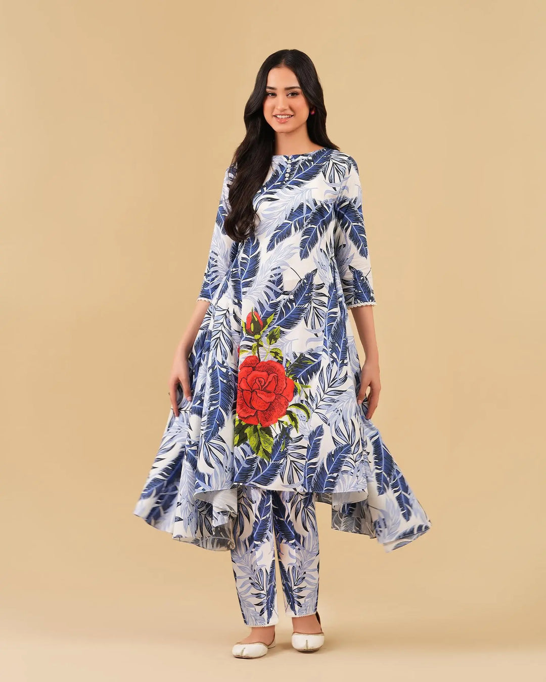 Unstitched Lawn | UNFF0129 Sha Posh Textile