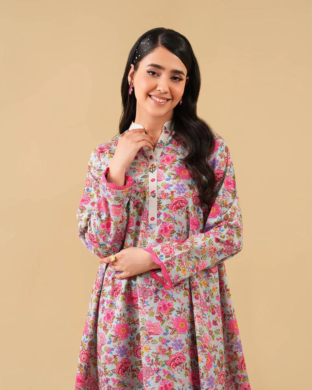 Unstitched Lawn | UNFF0134 - Sha Posh Textile