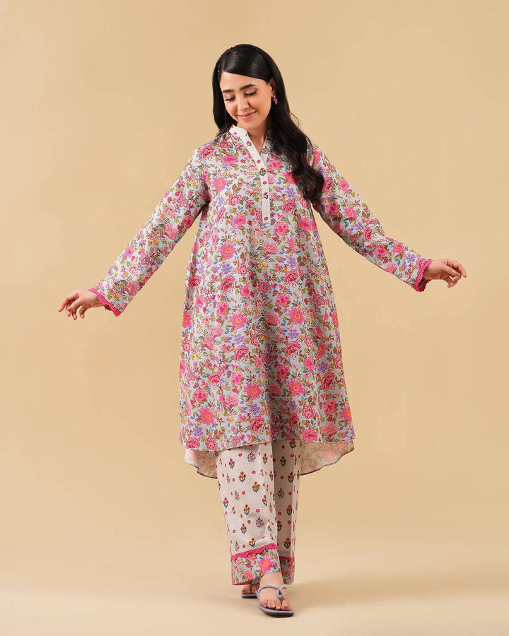 Unstitched Lawn | UNFF0134 - Sha Posh Textile