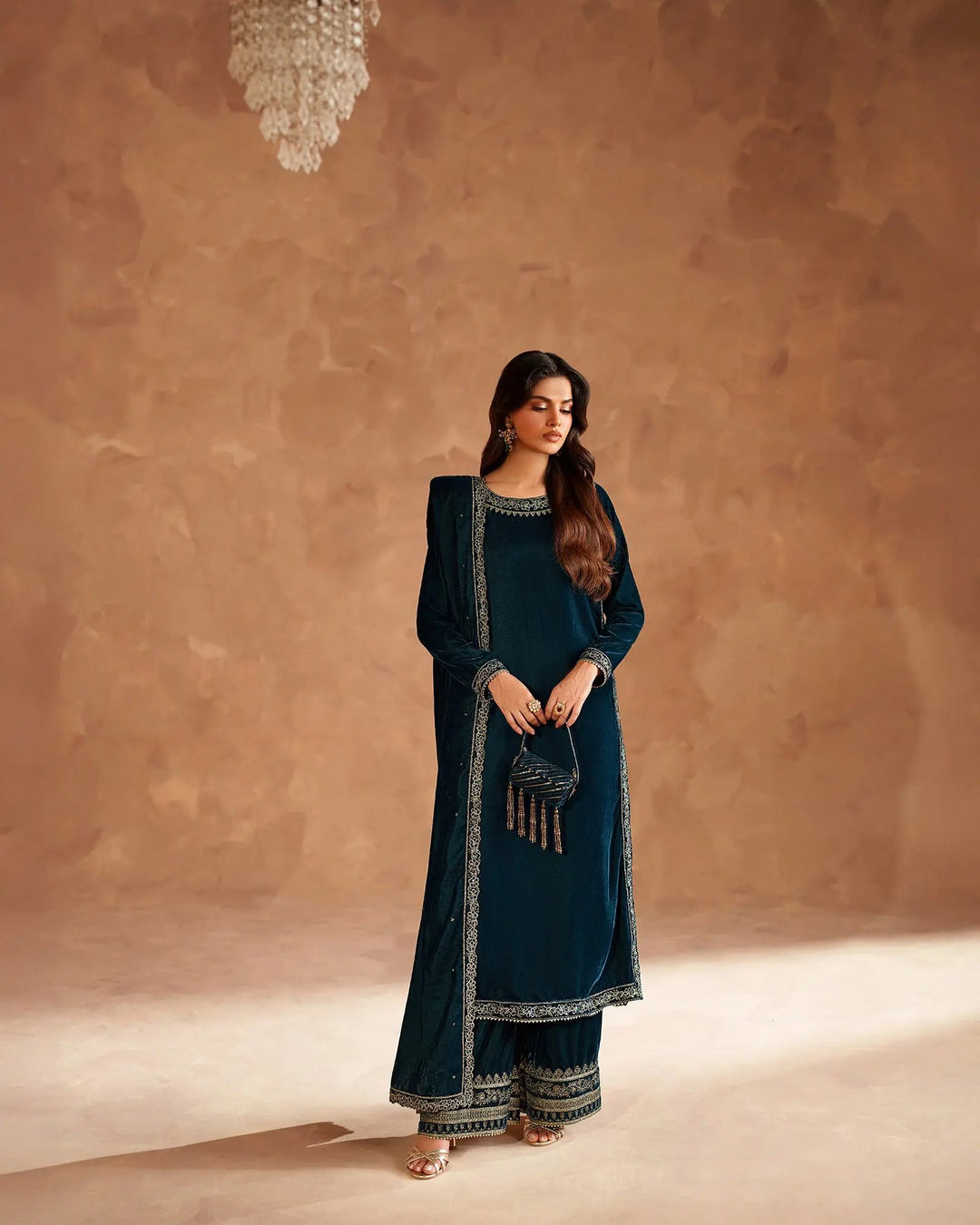 Velvet 3PC | 1194 (Pre-Booking) Sha Posh Textile