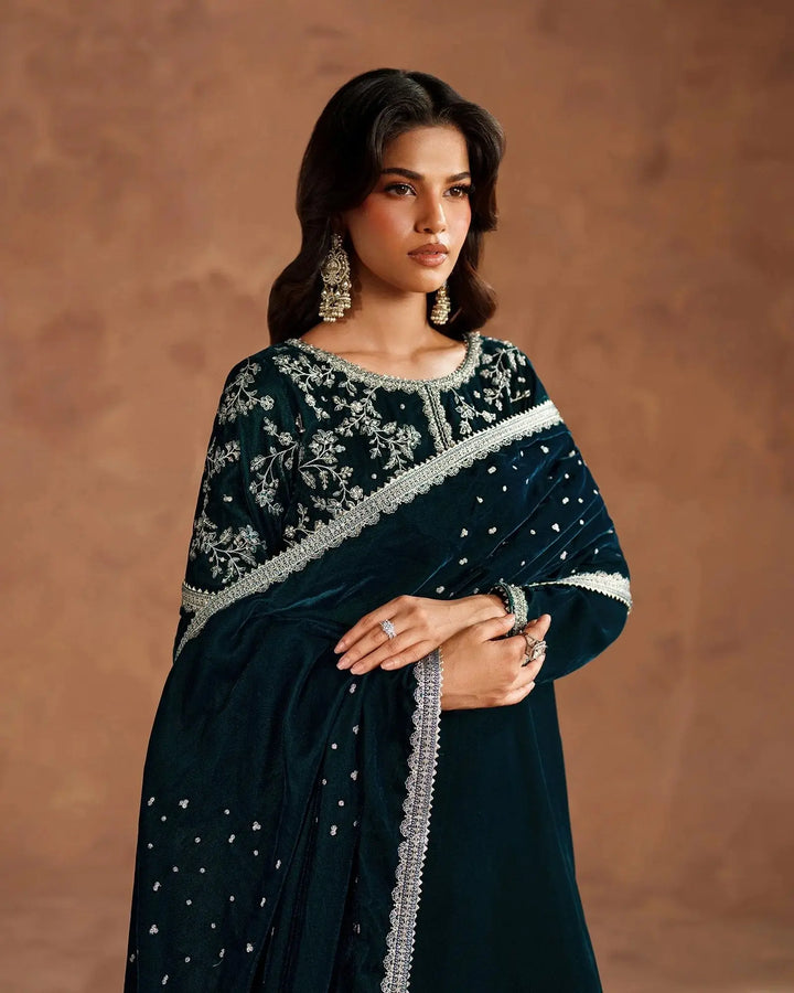 Velvet 3PC | 1195 (Pre-Booking) Sha Posh Textile