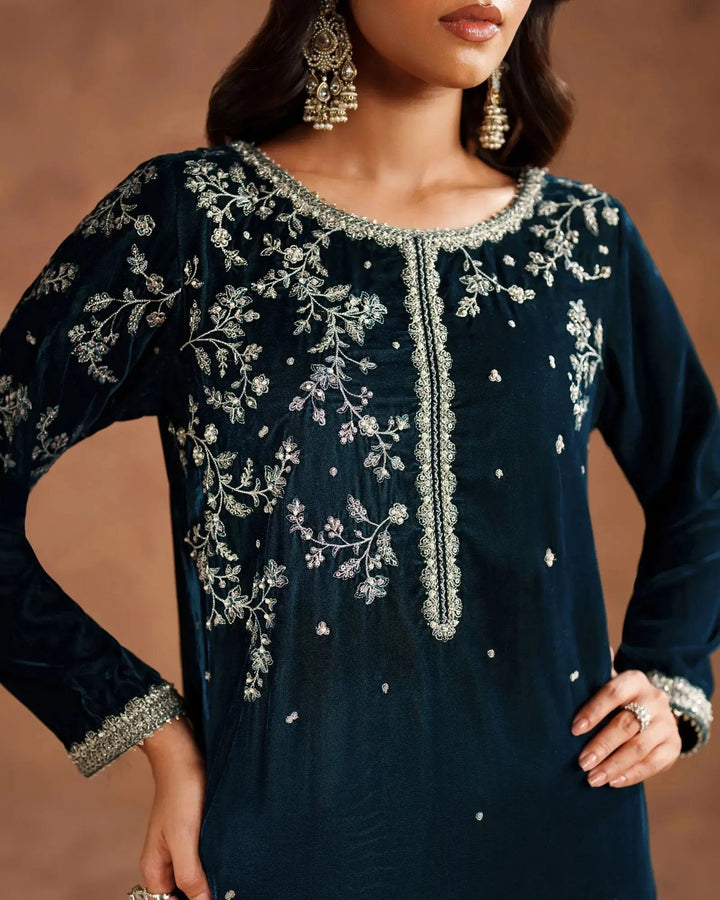 Velvet 3PC | 1195 (Pre-Booking) Sha Posh Textile