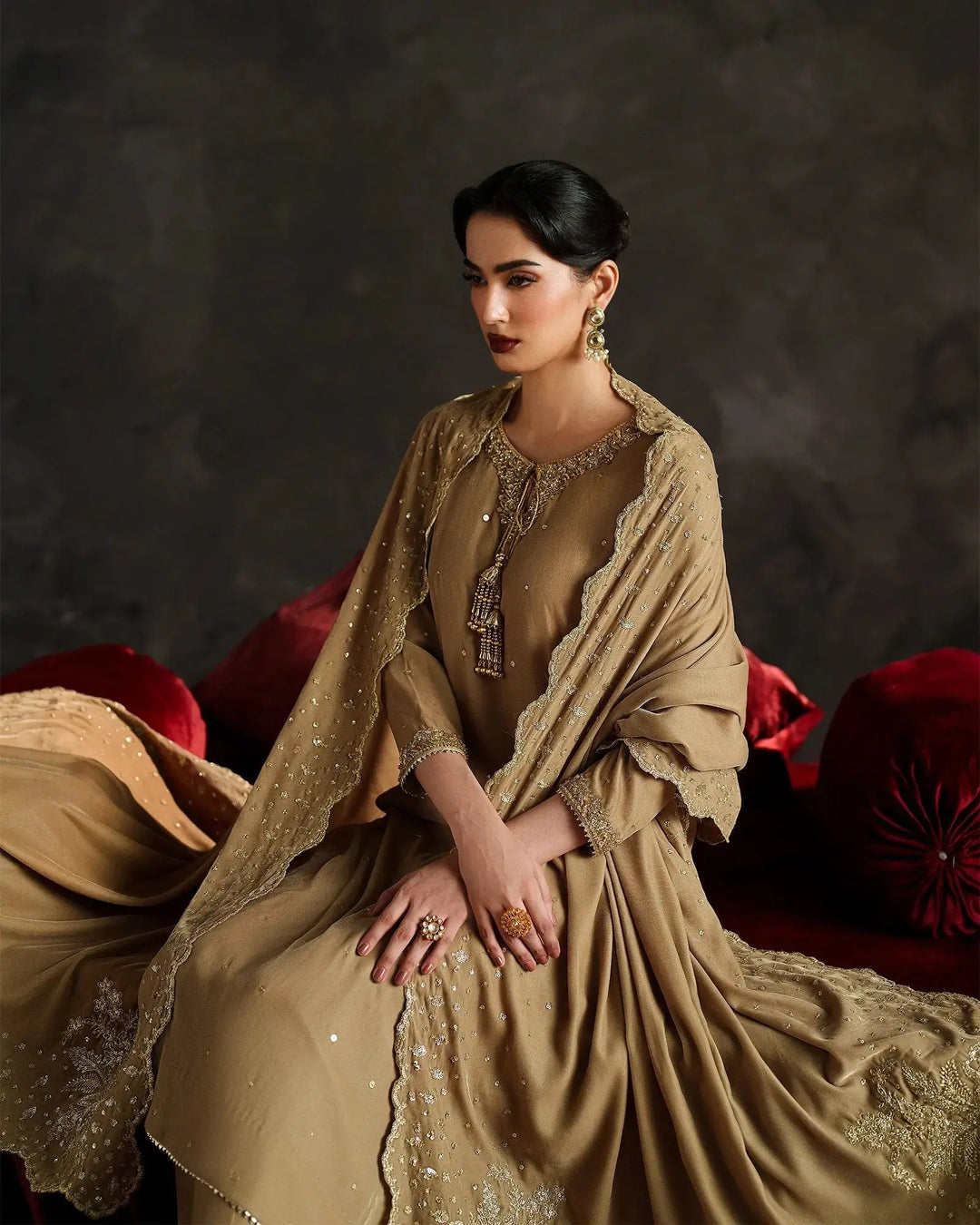 Velvet 3PC | 1196 (Pre-Booking) Sha Posh Textile