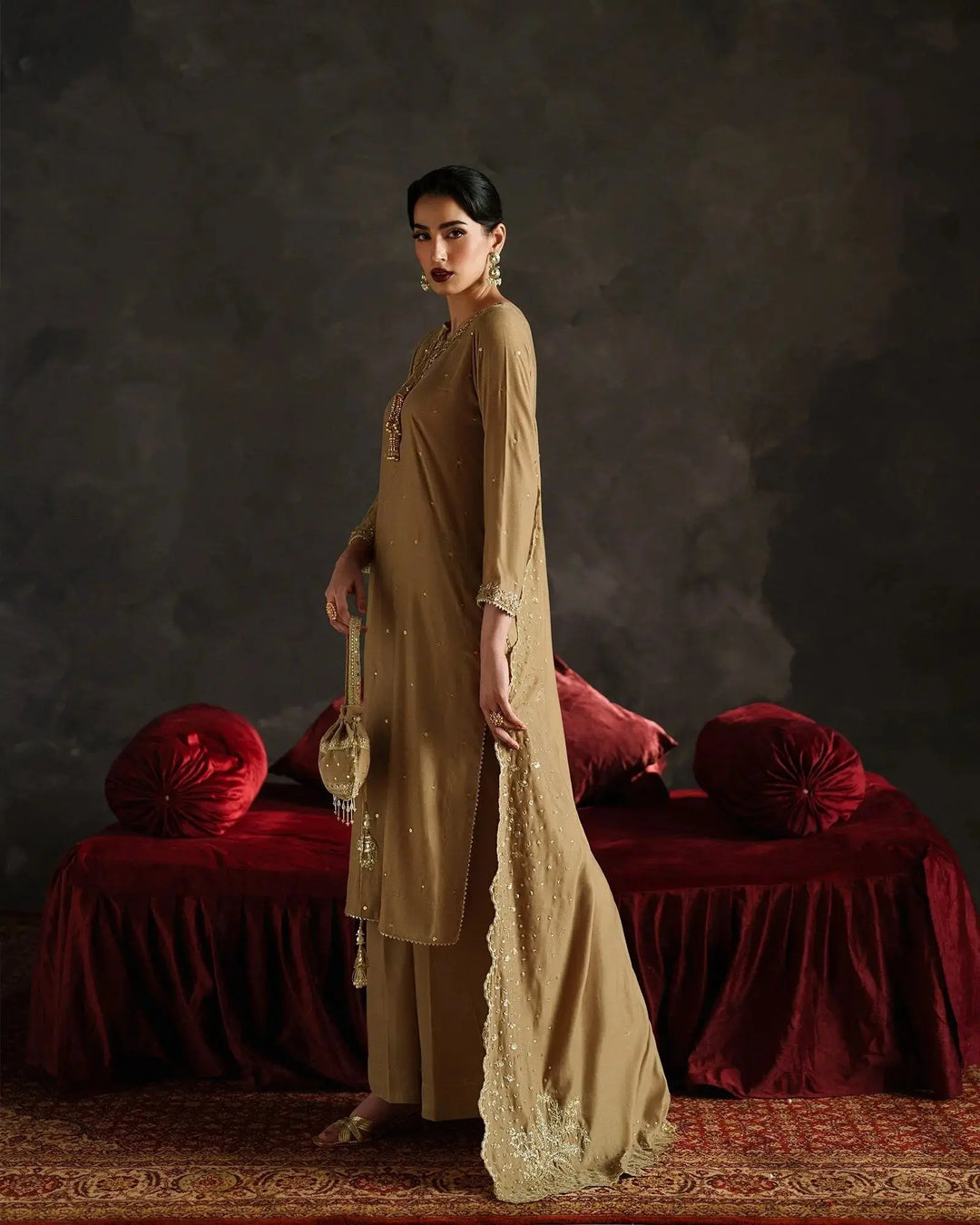 Velvet 3PC | 1196 (Pre-Booking) Sha Posh Textile
