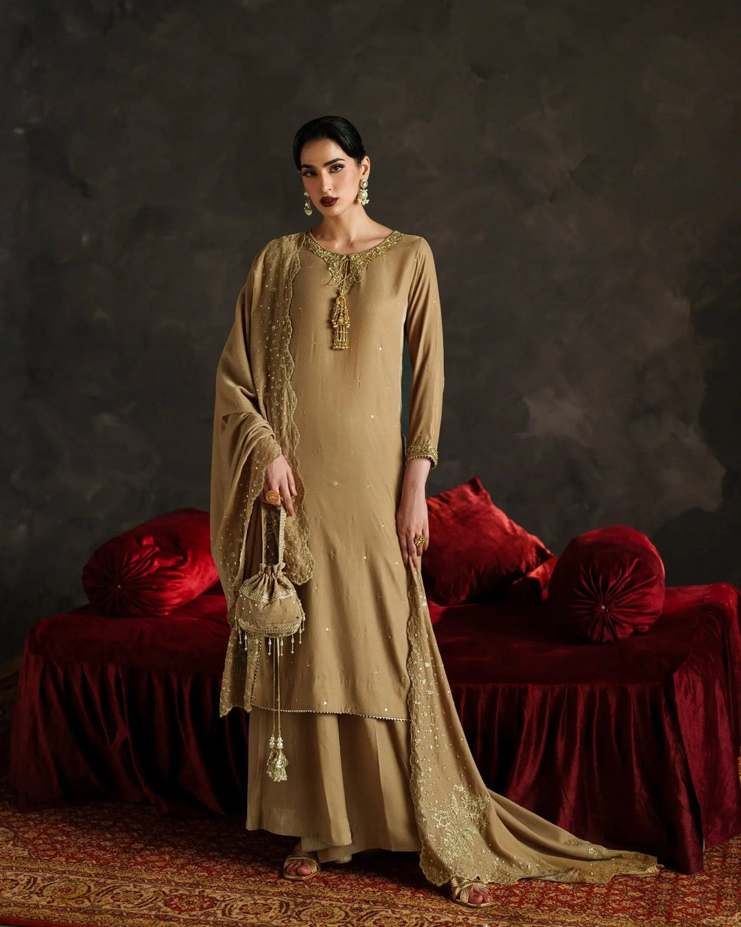 Velvet 3PC | 1196 (Pre-Booking) Sha Posh Textile