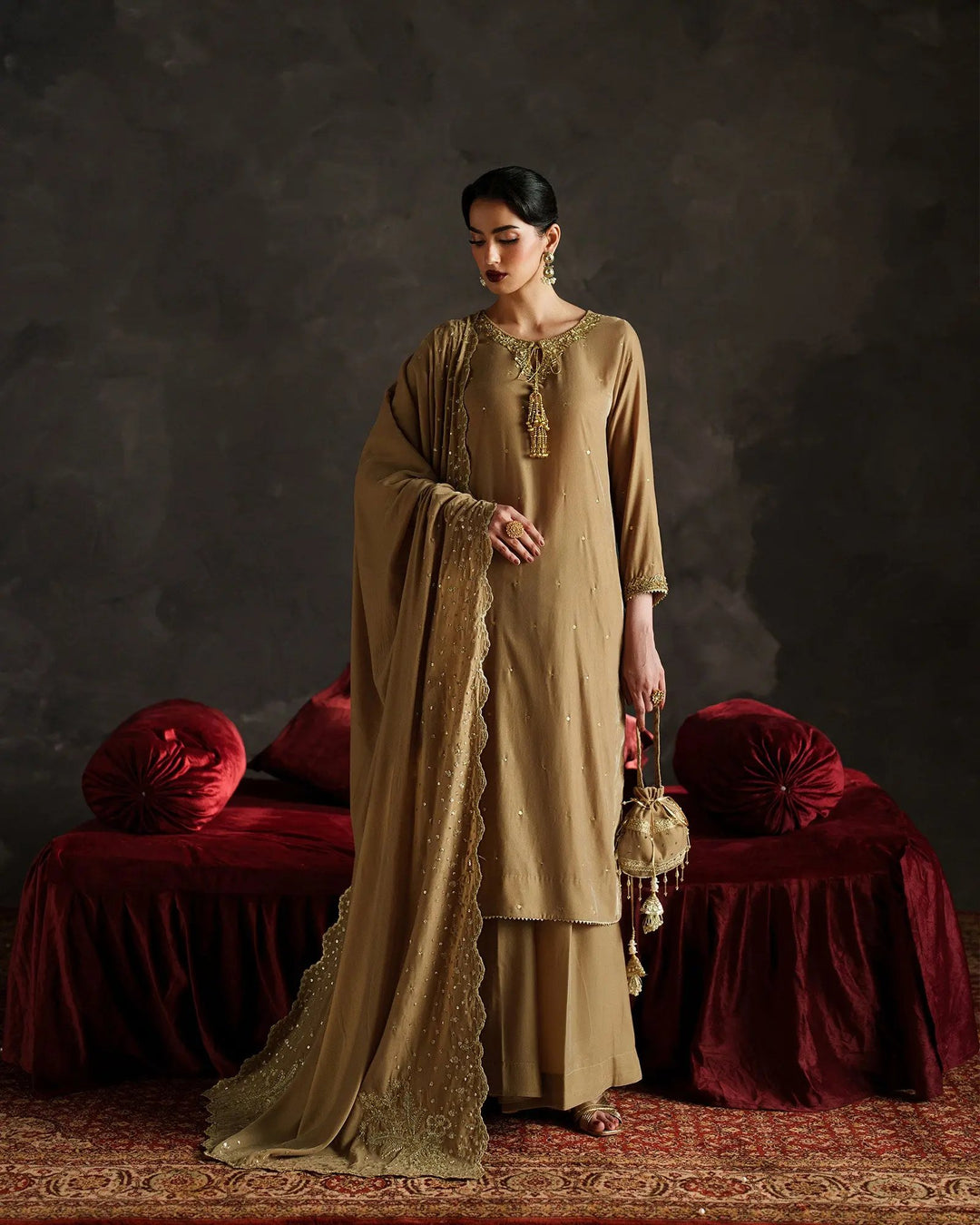 Velvet 3PC | 1196 (Pre-Booking) Sha Posh Textile