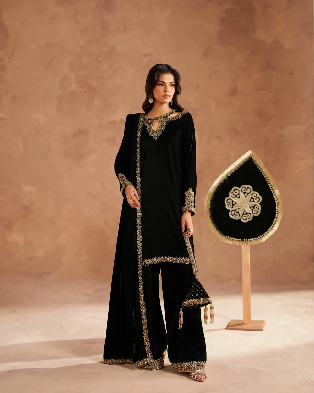 Velvet 3PC | 1197 (Pre-Booking) Sha Posh Textile