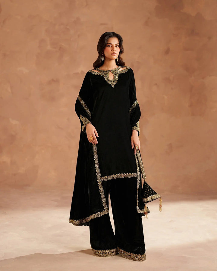 Velvet 3PC | 1197 (Pre-Booking) Sha Posh Textile