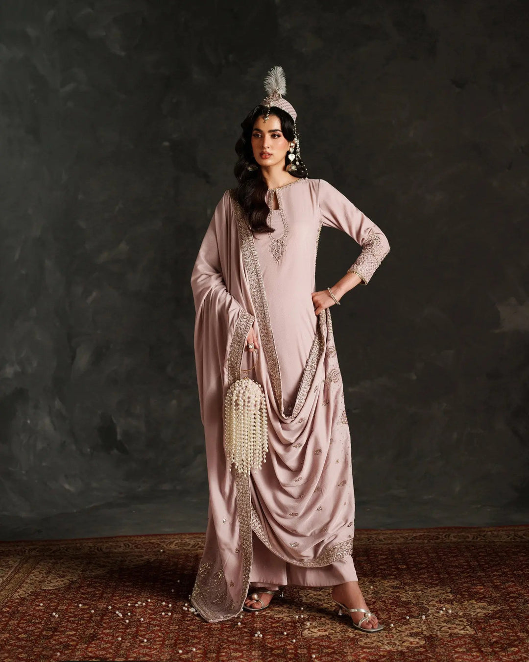 Velvet 3PC | 1198 (Pre-Booking) Sha Posh Textile