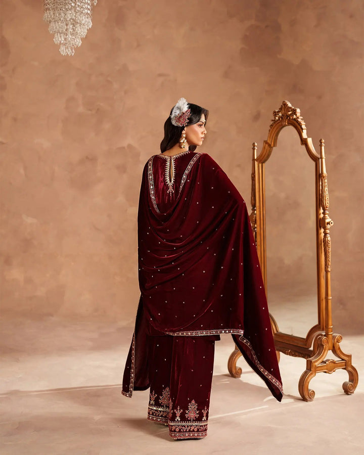 Velvet 3PC | 1199 (Pre-Booking) Sha Posh Textile