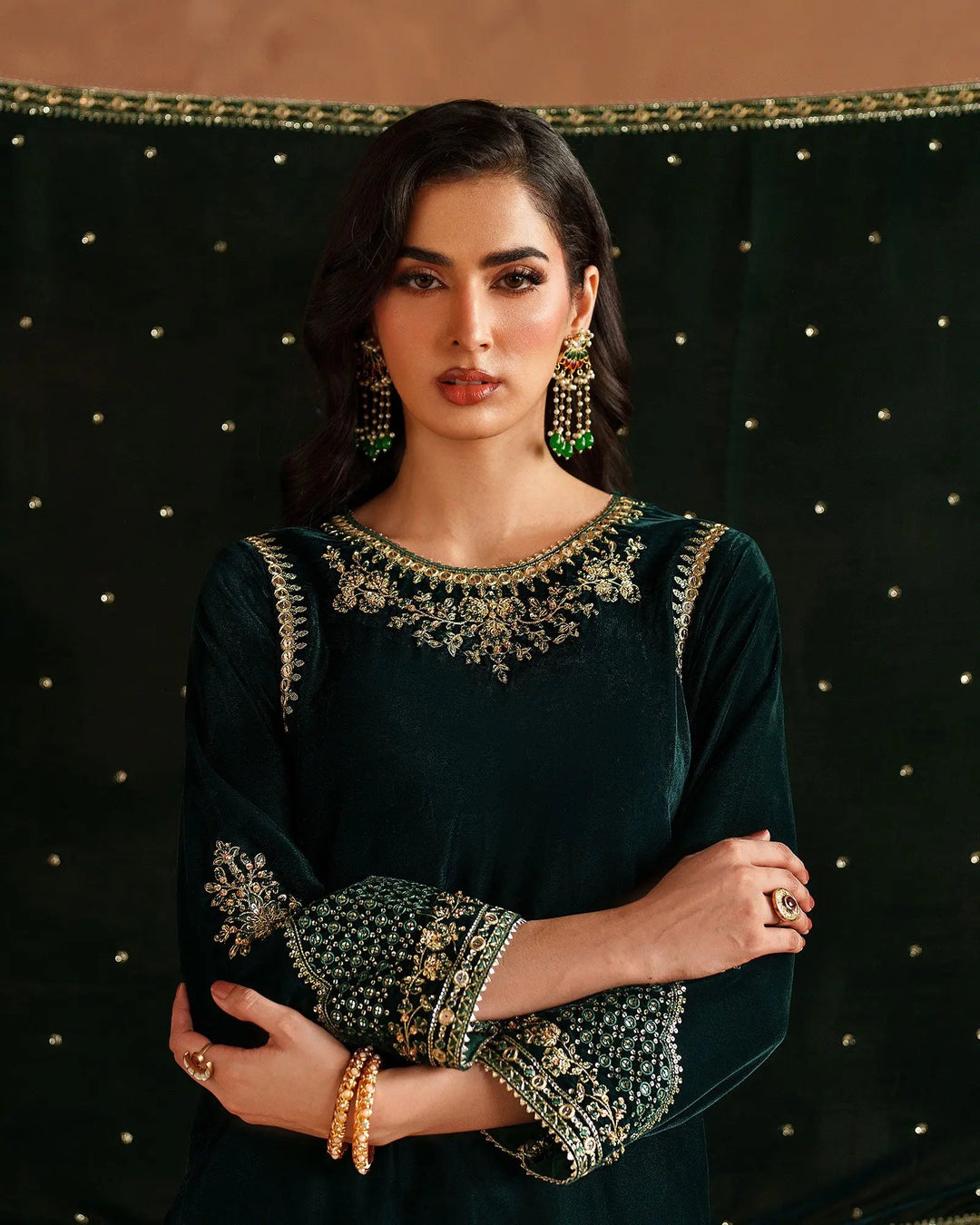 Velvet 3PC | 1199 (Pre-Booking) Sha Posh Textile