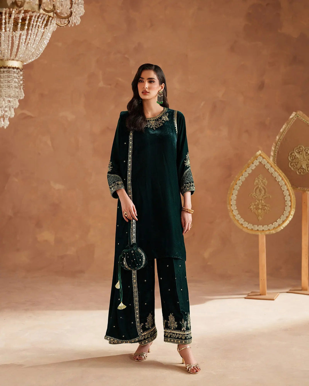 Velvet 3PC | 1199 (Pre-Booking) Sha Posh Textile