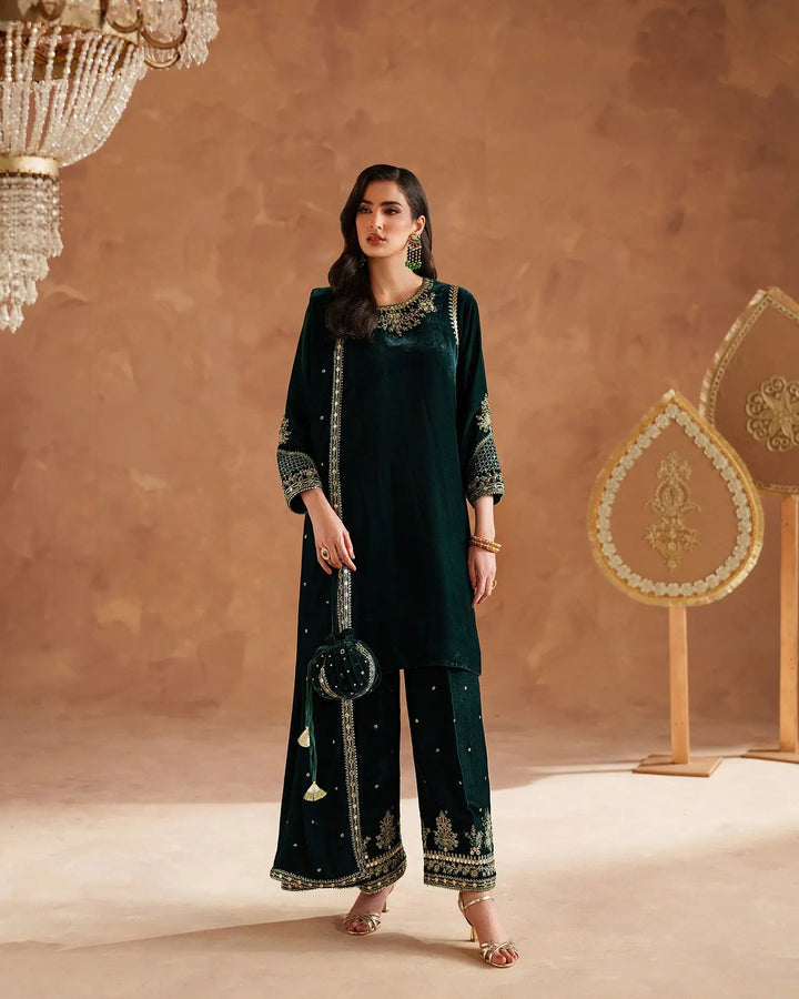 Velvet 3PC | 1199 (Pre-Booking) Sha Posh Textile