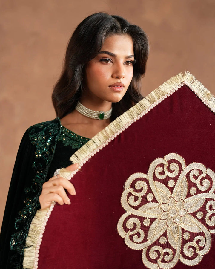 Velvet 3PC | 1200 (Pre-Booking) Sha Posh Textile