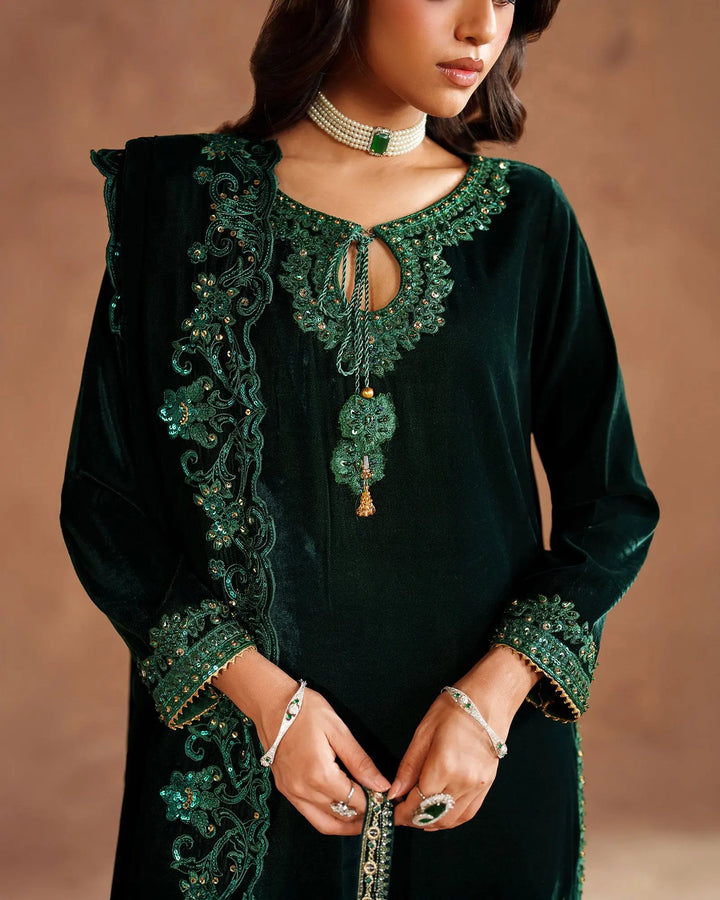 Velvet 3PC | 1200 (Pre-Booking) Sha Posh Textile