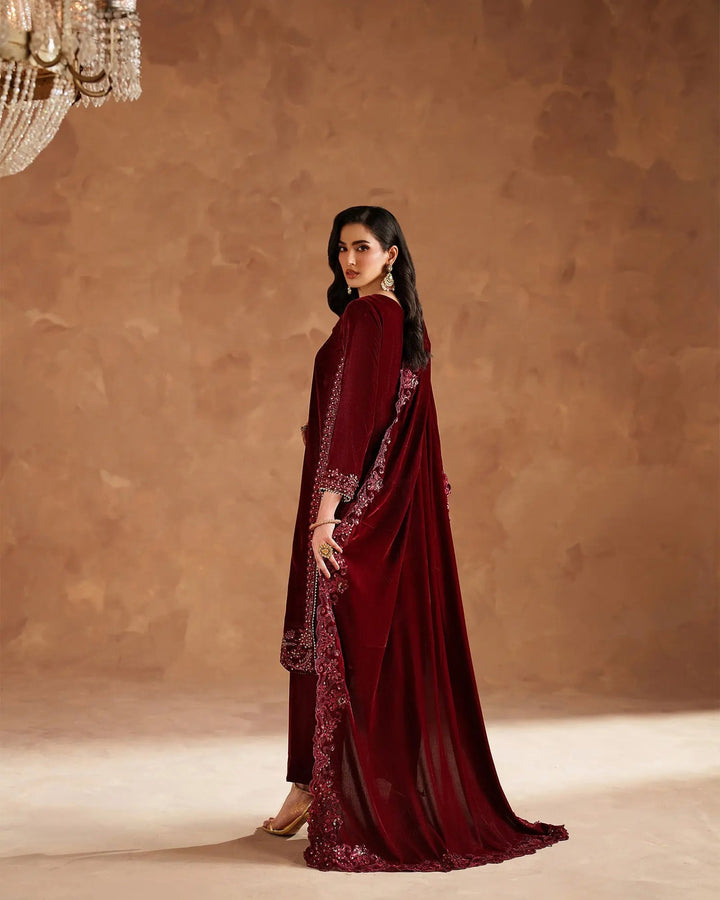 Velvet 3PC | 1200 (Pre-Booking) Sha Posh Textile