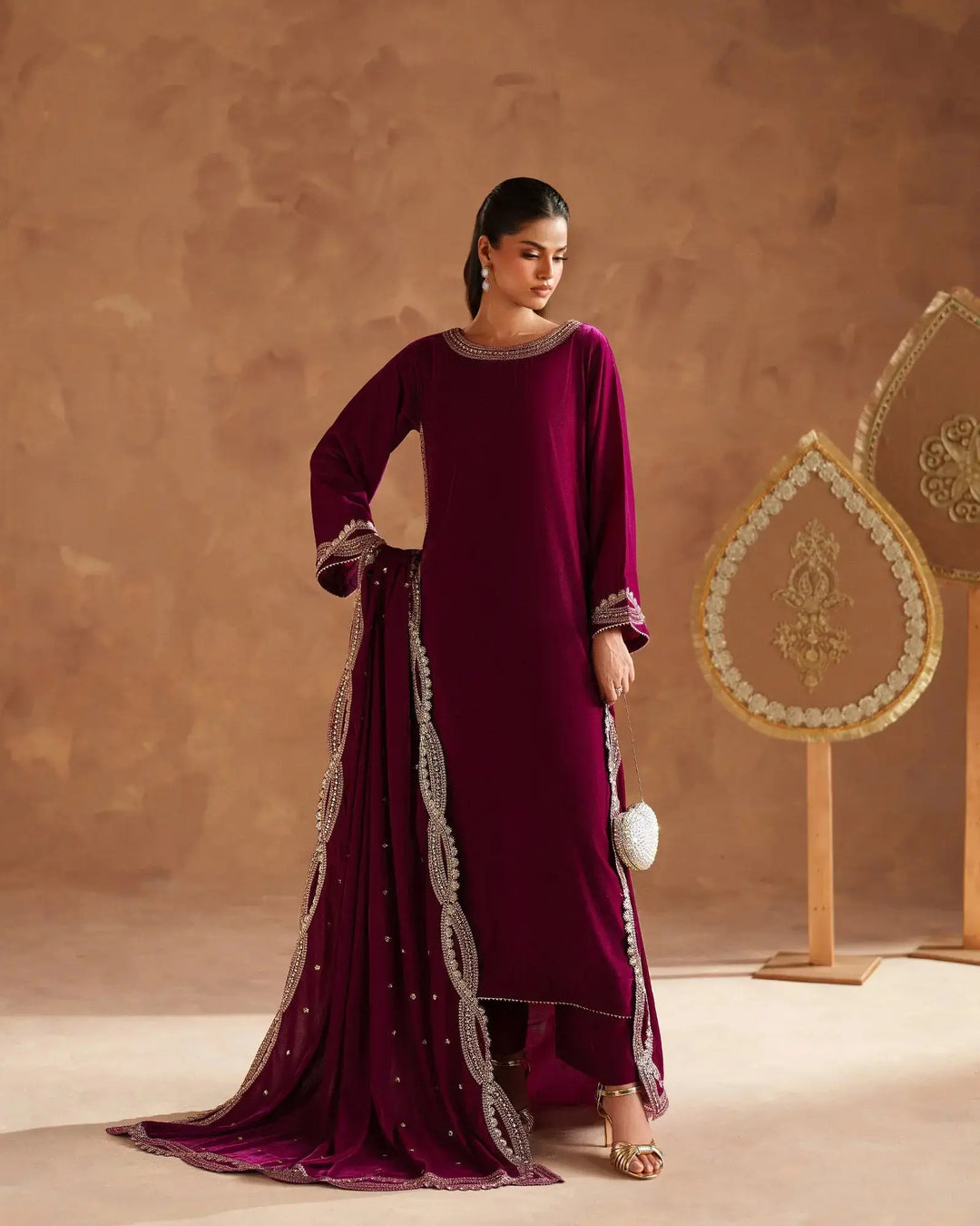 Velvet 3PC | 1202 Sha Posh Textile