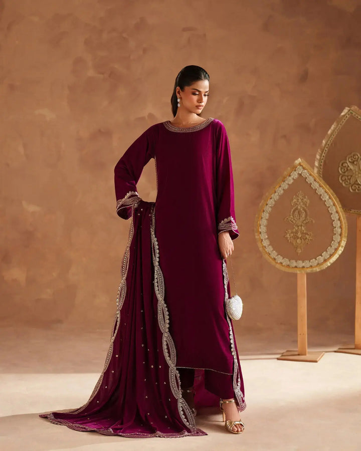 Velvet 3PC | 1202 Sha Posh Textile