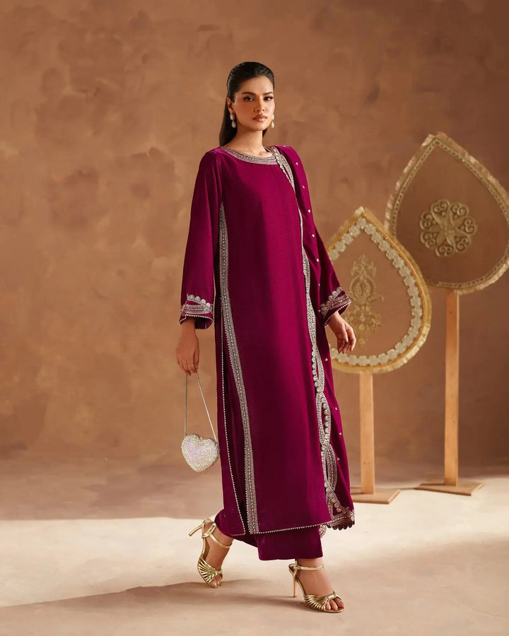 Velvet 3PC | 1202 Sha Posh Textile