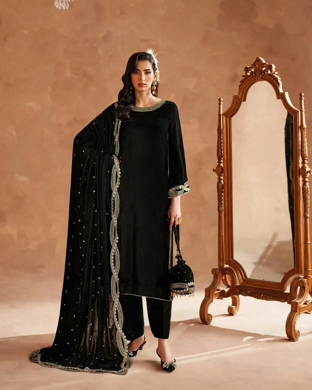 Velvet 3PC | 1202 Sha Posh Textile